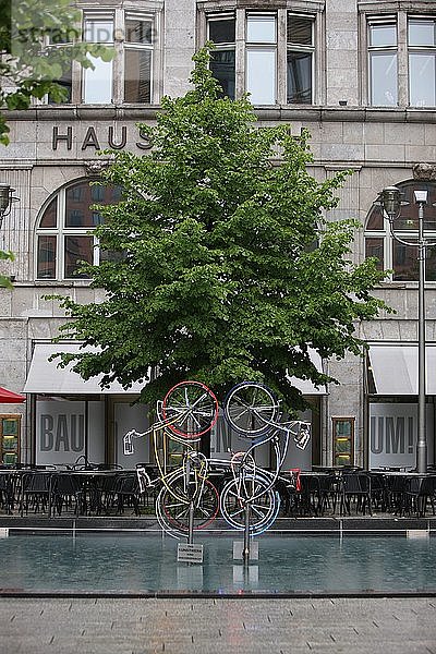 Berlin Deutschland Europa Fahrräder in der Stadt