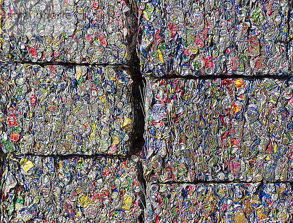 Verdichtete Recycling-Quadrate