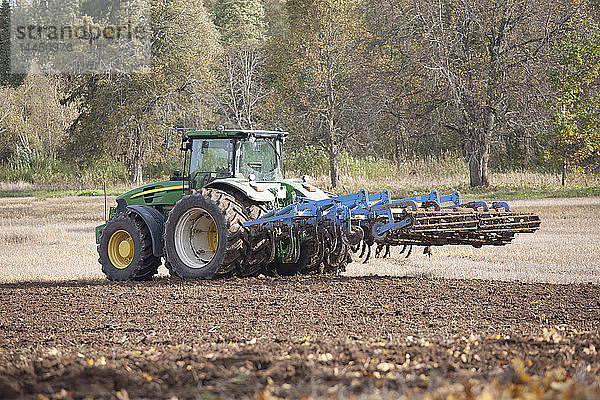 Traktor mit Belüfter