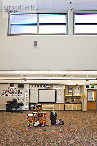 Musikzimmer der Schule
