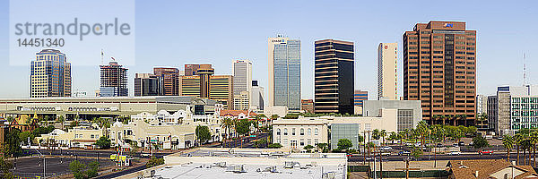 Hochhäuser in der Innenstadt von Phoenix