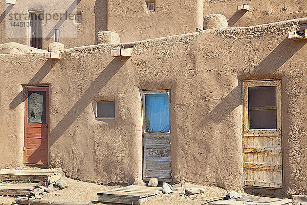 Adobe-Gebäude von Taos