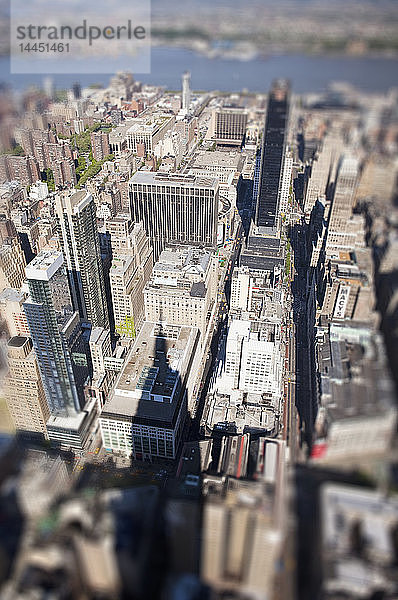 Schatten des Empire State Building