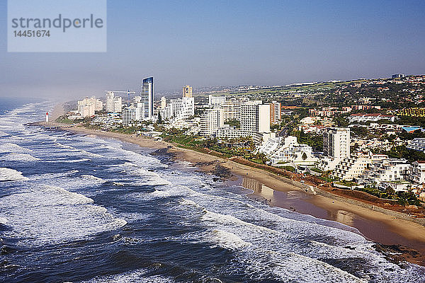 Erholungsort am Indischen Ozean Stadt Umhlanga Rocks