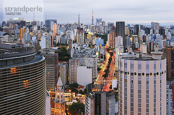 Gebäude der Innenstadt von Sao Paulo