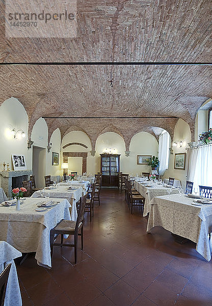 Speisesaal des Restaurants La Grotta