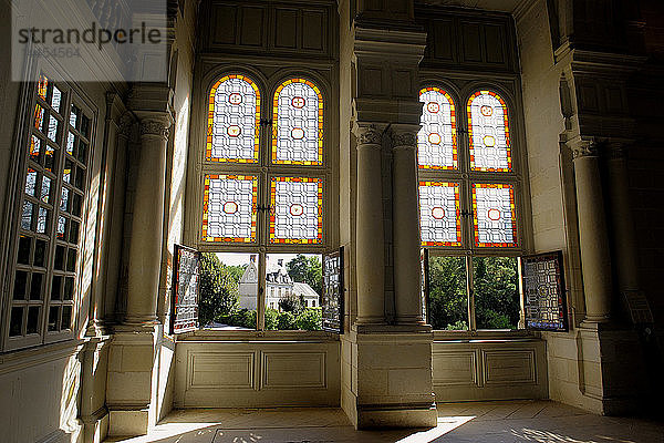 Europa  Frankreich  Centre-Val de la Loire  Loir-et-Cher ( 41 )  Loiretal  Weltkulturerbe der UNESCO  Nationale Domäne des Schlosses von Chambord  Schloss  Kapelle