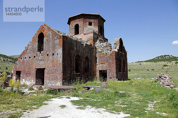 Türkei  Zentralanatolien  Kappadokien  Provinz Aksaray  Güzelyurt  Sivrihisar rote Kirche