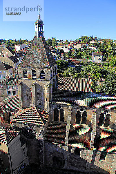 Frankreich  Bourgogne Franche Comte  Departement Saone et Loire (71)  Cluny  Kirche Notre Dame