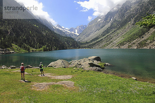 Frankreich  Occitanie (Midi Pyrenees )  Hautes Pyrenees (65)  Cauterets  Gaube-See (Pyrenäen-Nationalpark)