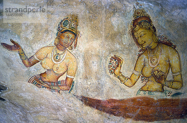 Sri Lanka Sigiriya-Fresken