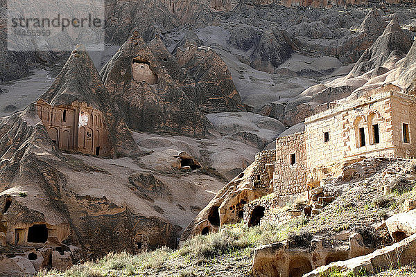 Türkei  Zentralanatolien  Kappadokien  Provinz Aksaray  Ihlara-Tal  Selime  troglodytisches Kloster von Selime (die Kathedrale oder Kale) Meryem Ana Kirche