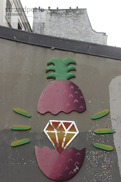 Frankreich  Paris  Straßenkunst