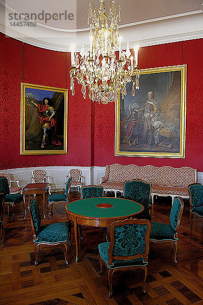 Europa  Frankreich  Centre-Val de la Loire  Loir-et-Cher ( 41 )  Loiretal  Weltkulturerbe der UNESCO  Nationale Domäne des Schlosses von Chambord  Schloss  Lounge