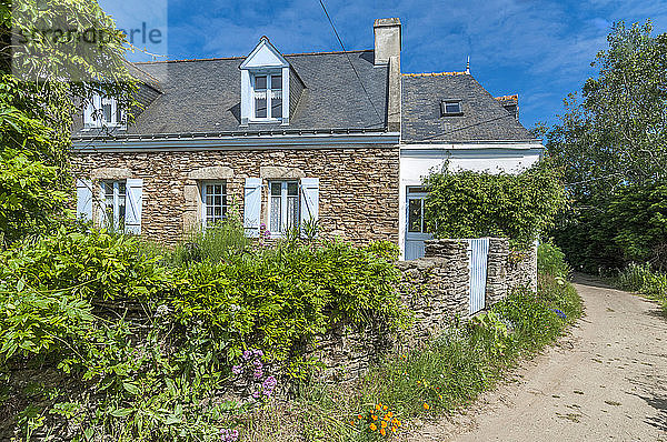 Frankreich  Bretagne  Ile de Groix  Häuser