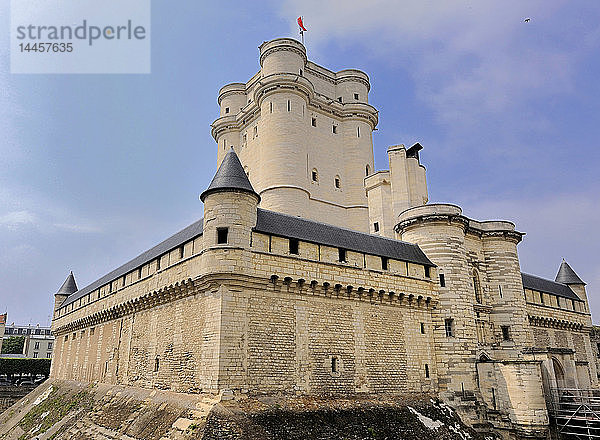 Frankreich  Vincennes  Bergfried des Château de Vincennes