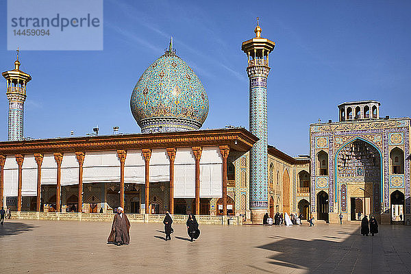 Shah Cheragh Mausoleum  Shiraz  Provinz Fars  Iran  Naher Osten
