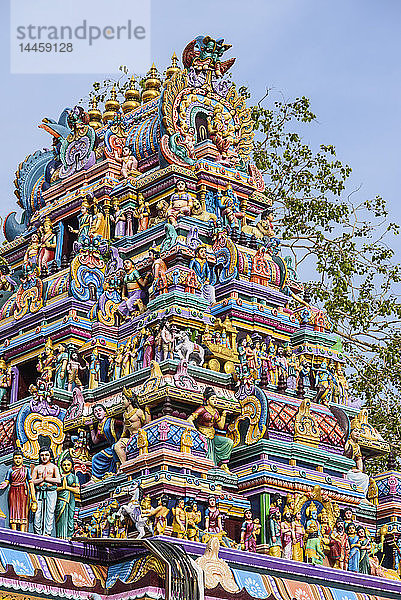 Attukal Hindu-Tempel  Trivandrum  Kerala  Indien  Südasien