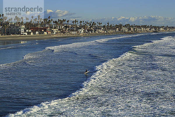 Oceanside Beach  Landkreis San Diego  Kalifornien  USA