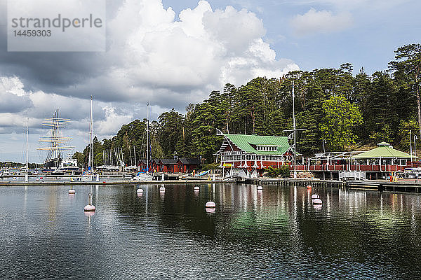 Bootshafen  Mariehamn  Aland  Finnland