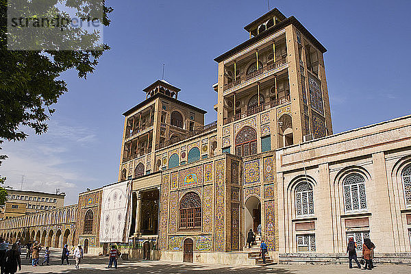 Golestan-Palast  UNESCO-Weltkulturerbe  Teheran  Iran  Naher Osten