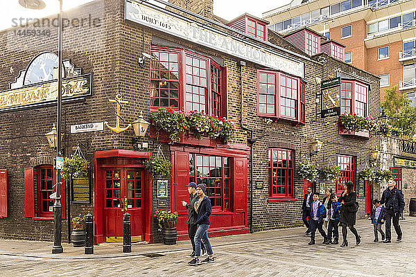 The Anchor pub  Bankside  London  England  Vereinigtes Königreich