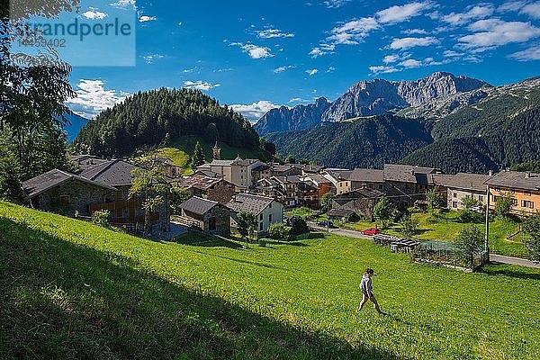 Vilminore di Scalve  Val di Scalve  Lombardei  Italien