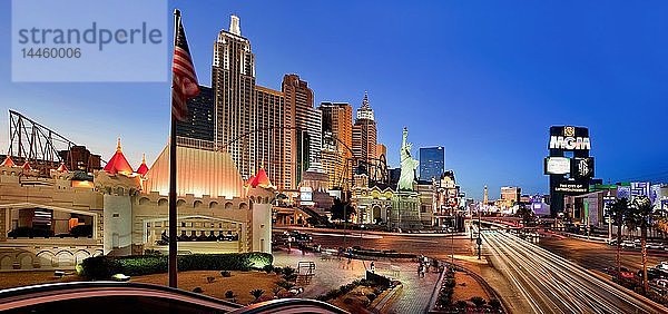 The Strip  Las Vegas  Nevada  Vereinigte Staaten von Amerika