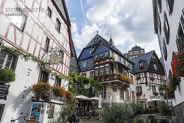 Die Altstadt von Beilstein an der Mosel  Rheinland Pfalz  Deutschland