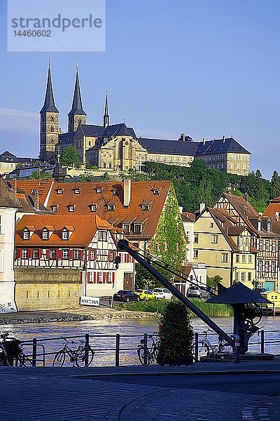 Umgebung des alten Schlachthofs  Bamberg  UNESCO-Welterbe  Bayern  Deutschland