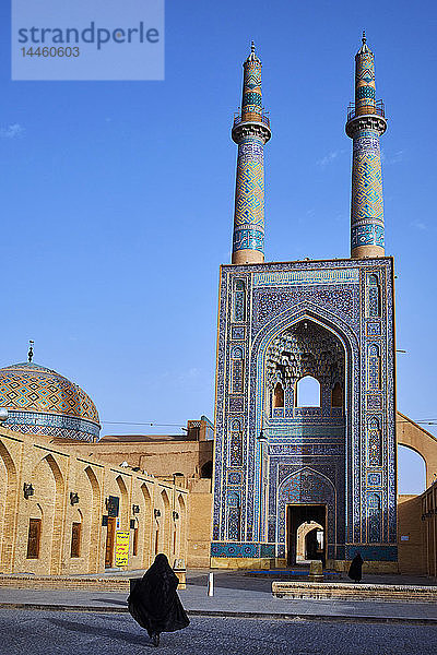 Freitagsmoschee  Yazd  Provinz Yazd  Iran  Naher Osten