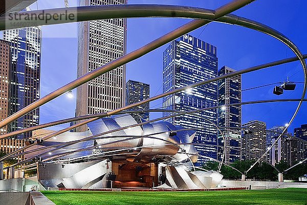 Millennium Park  Chicago  Illinois  Vereinigte Staaten von Amerika