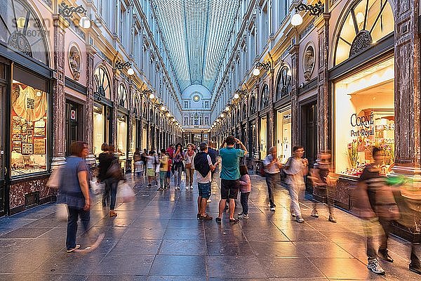 Die Galerie de la Reine  Brüssel  Belgien