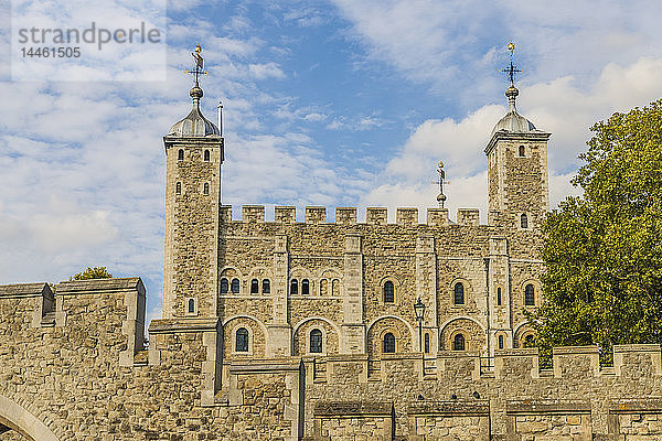 Der Tower of London  UNESCO-Weltkulturerbe  London  England  Vereinigtes Königreich