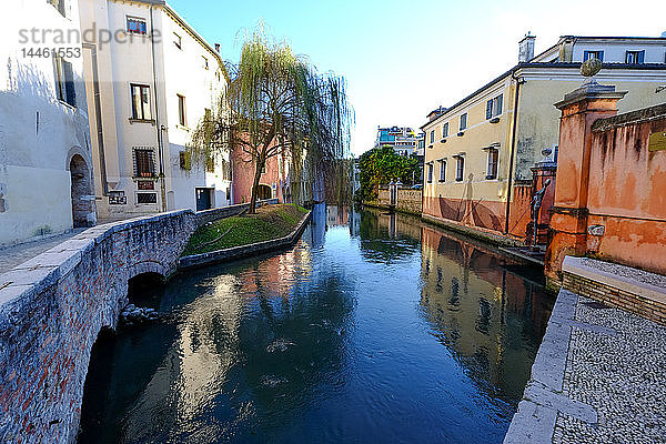 Canale dei Buranelli im Herzen von Treviso  Venetien  Italien