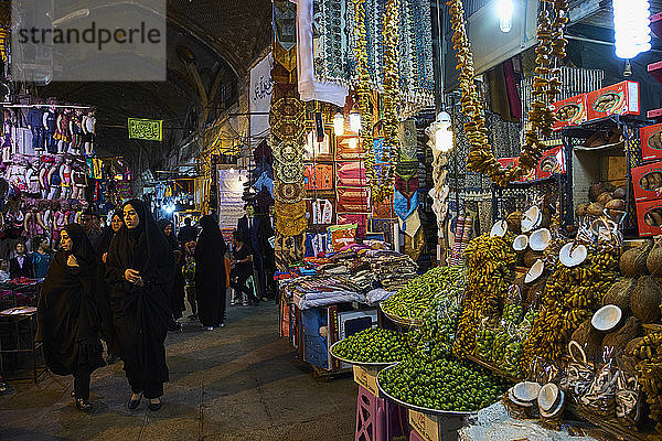 Großer Basar (Grand Bazar) (Bazar e Bozorg)  Isfahan  Iran  Naher Osten