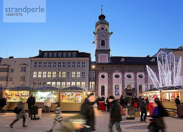 Innsbrucker Weihnachtsmärkte  Innsbruck  Tirol  Österreich