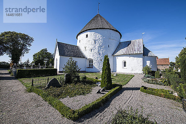 Nylars Rundkirche  Bornholm  Dänemark  Skandinavien