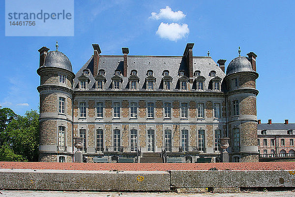 Schloss Beloeil  Wallonien  Belgien