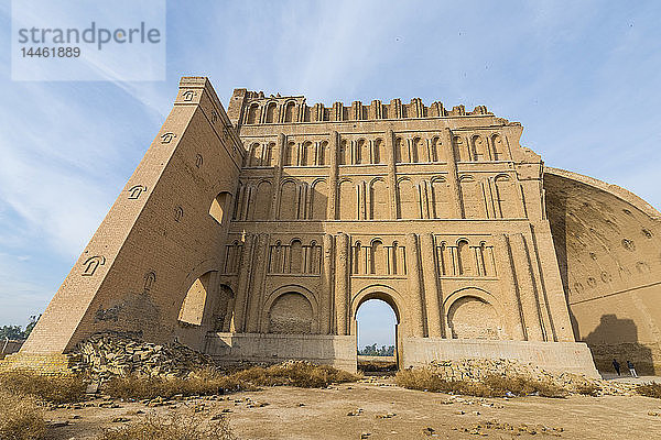 Die antike Stadt Ctesiphon mit dem größten Backsteinbogen der Welt  Ctesiphon  Irak  Naher Osten