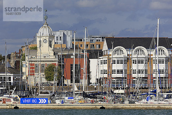 Town Quay  Southampton  Hampshire  England  Vereinigtes Königreich