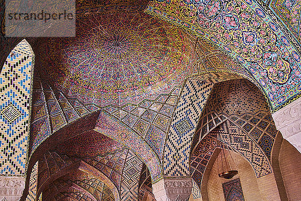 Nasir al Molk Moschee  Shiraz  Provinz Fars  Iran  Naher Osten