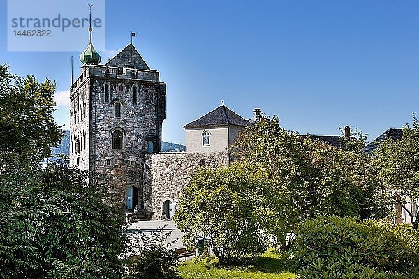 Haakons Halle  Bergen  Norwegen  Skandinavien