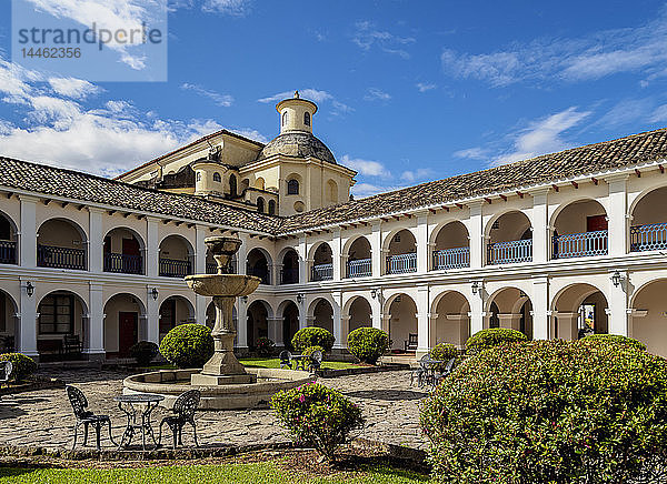 Hotel Dann Monasterio  ehemaliges Kloster des Heiligen Franziskus  Popayan  Departement Cauca  Kolumbien