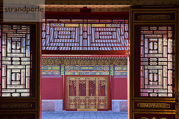 Palast der ruhigen Langlebigkeit  Verbotene Stadt  Peking  China