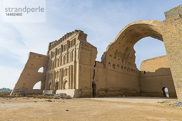 Die antike Stadt Ctesiphon mit dem größten Backsteinbogen der Welt  Ctesiphon  Irak  Naher Osten