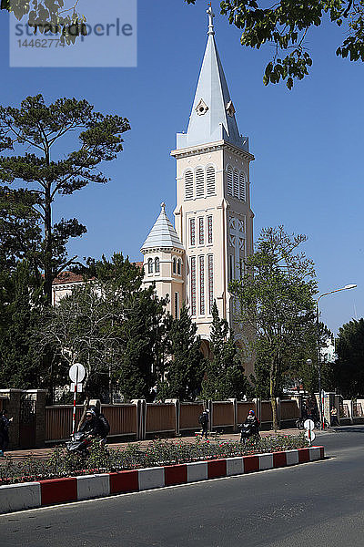 Kathedrale St. Nikolaus  Dalat  Vietnam  Indochina  Südostasien