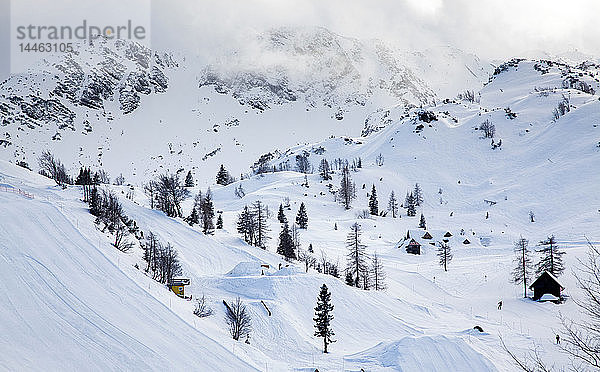 Skigebiet Vogel in den Julischen Alpen  Slowenien