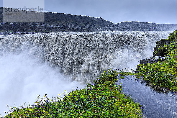 Dettifoss-Wasserfall im Vatnajokull-Nationalpark  Island