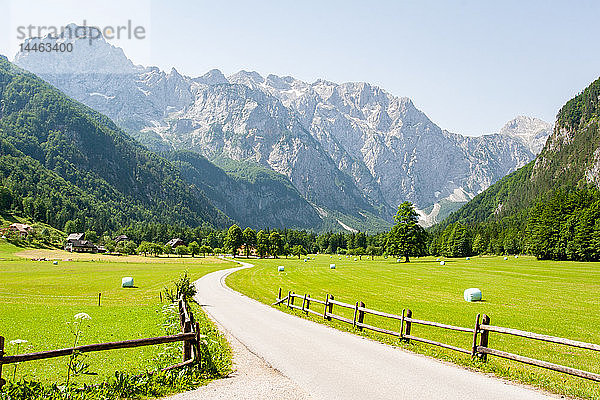 Alpines Tal von Logarska Dolina  Slowenien